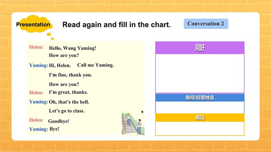 人教2024初中英语七年级上册Starter Unit1Hello!SectionB1a-1d 课件第7页