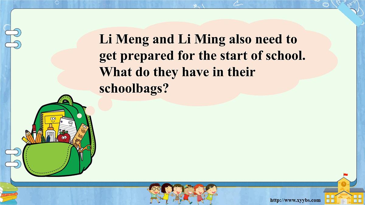 外研版2024七年级上册英语Starter Get ready 课件第7页