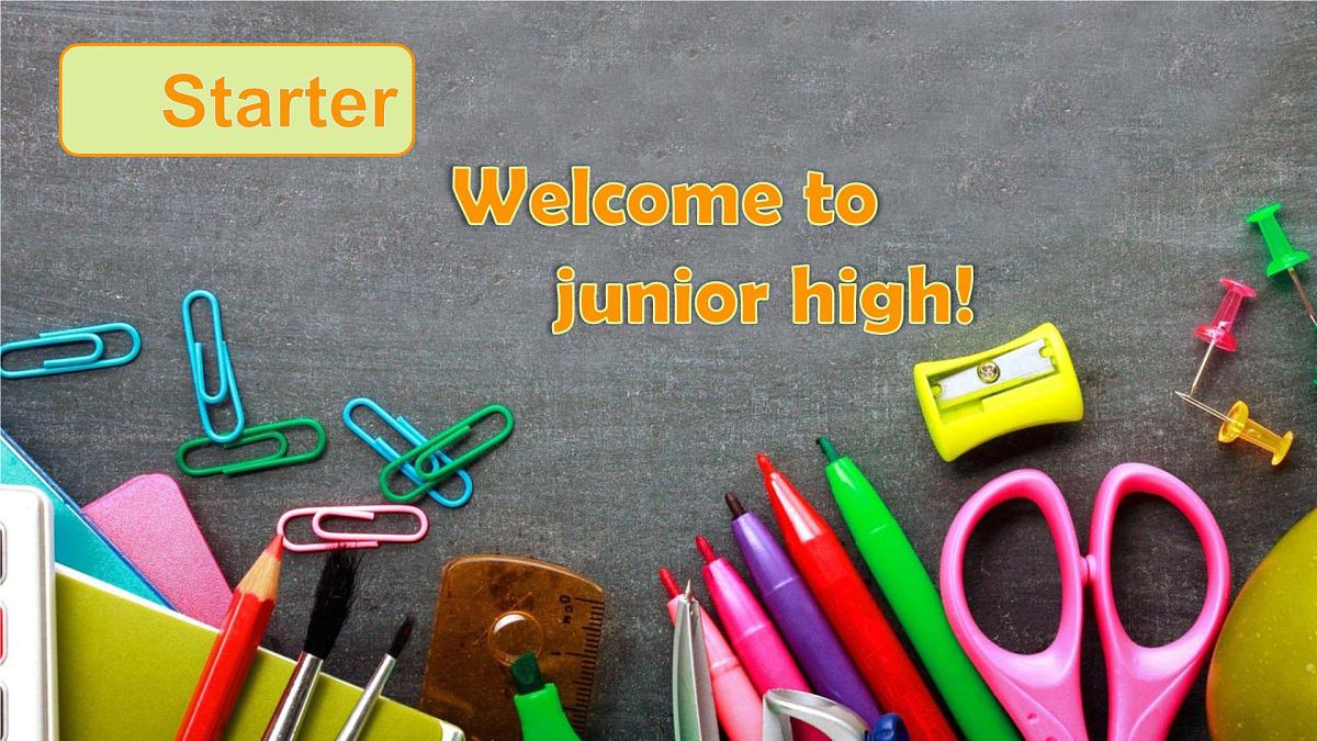 外研版2024七年级上册英语Starter Introduce yourself 课件第1页