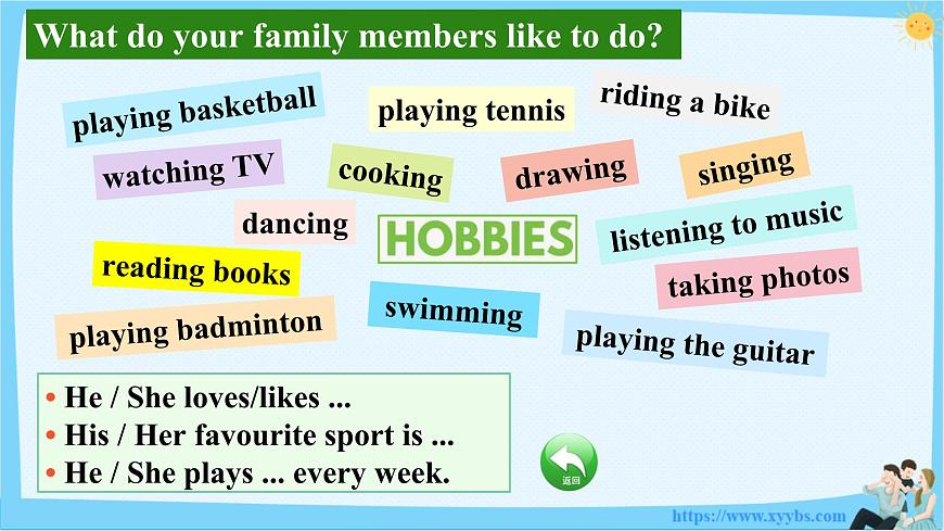 外研版2024七年级上册英语Unit 3 Family ties Starting out 课件第8页