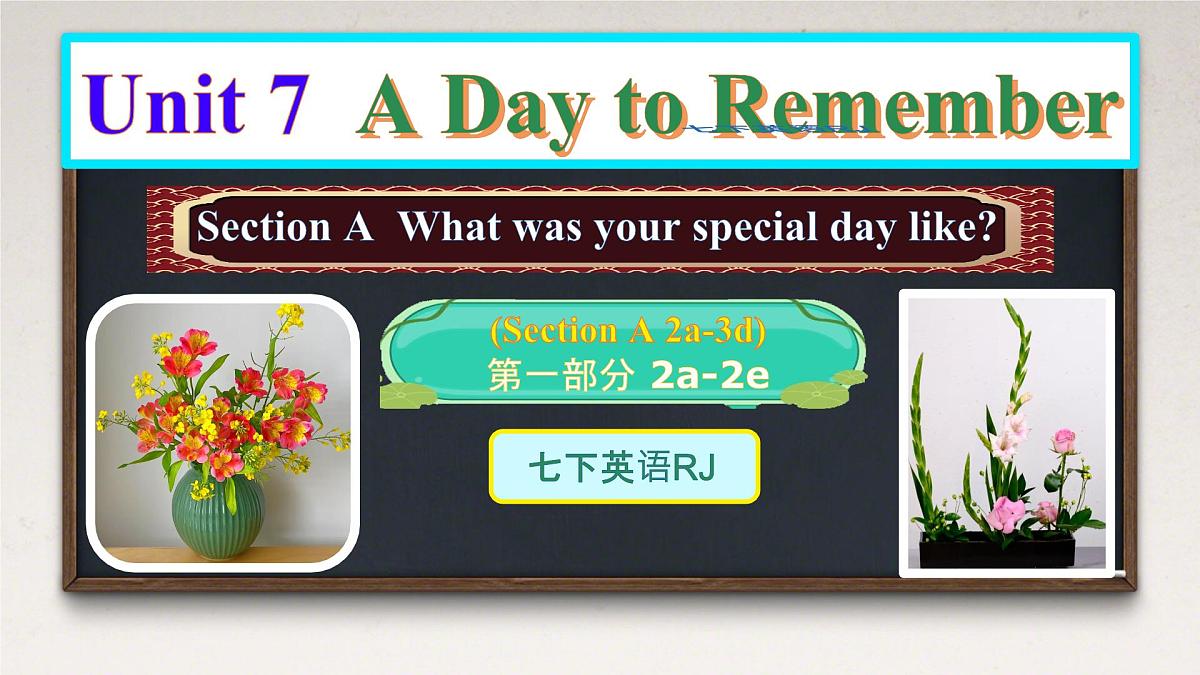 Unit 7 A Day to Remember Section A 2a-3d 课件 2024-2025学年英语人教版7年级下册第2页