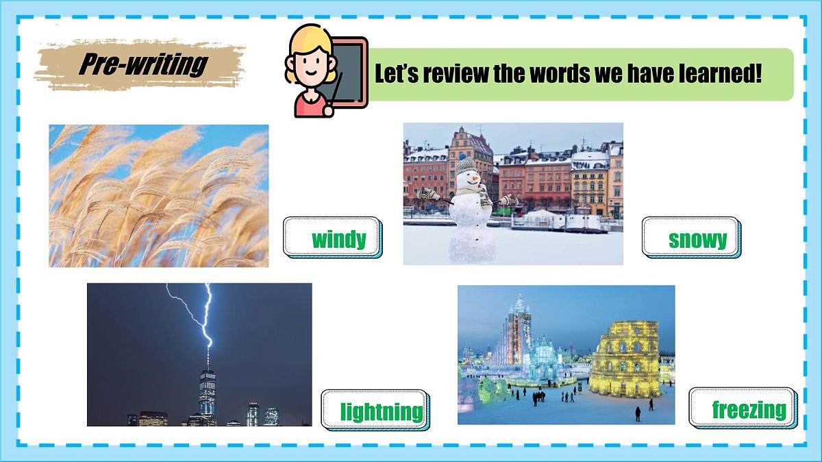 Unit 6 Rain or Shine Section B 2a-2b & Project 课件 2024-2025学年人教版英语七年级下册第6页
