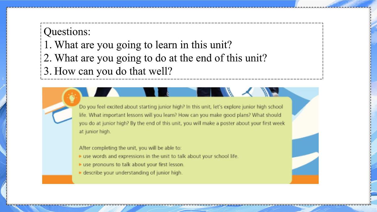 Unit1 Starting out& understanding ideas 课件 外研版（2024）七年级英语上册第4页