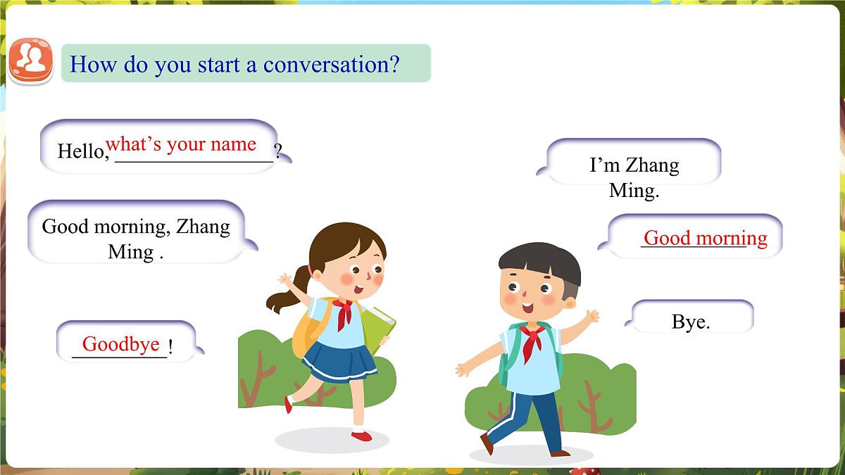 Starter Unit1 Hello! SectionB1a-2b第5页