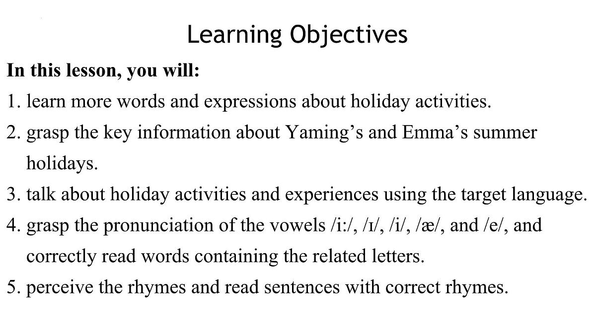 人教版2024八年级上册英语U1 Happy Holiday L1 Happy Holiday  课件第2页