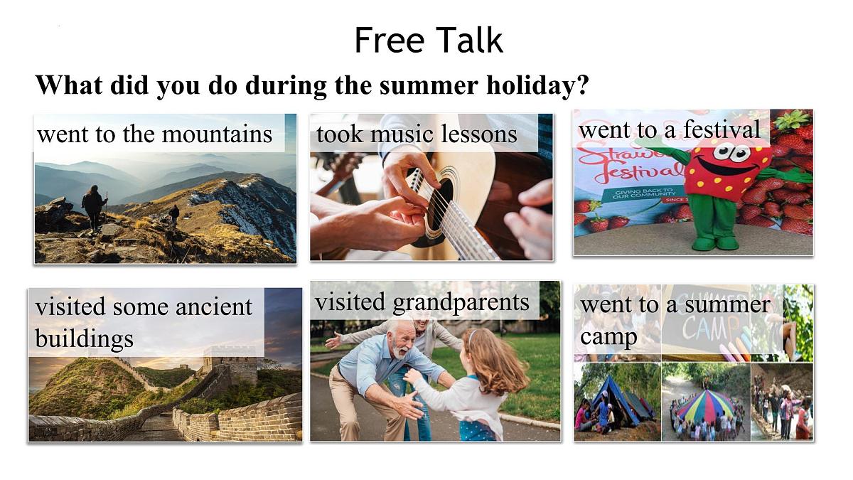 人教版2024八年级上册英语U1 Happy Holiday L1 Happy Holiday  课件第4页