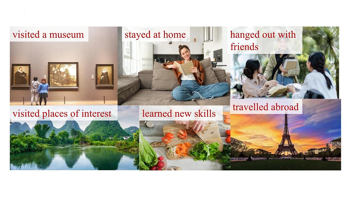 人教版2024八年级上册英语U1 Happy Holiday L1 Happy Holiday  课件第6页