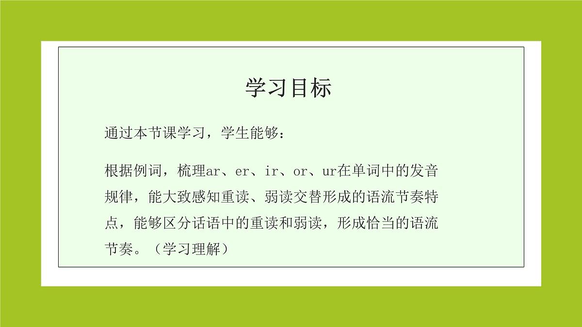 Unit 6 Rain or Shine Section A Pronunciation 课件-2024-2025学年人教版英语七年级下册2第1页