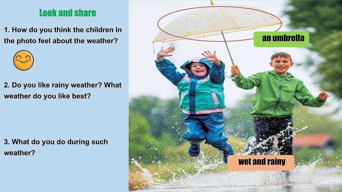 Unit 6 Rain or Shine Section A 1a-1d 课件 2024-2025学年英语人教版7年级下册第4页
