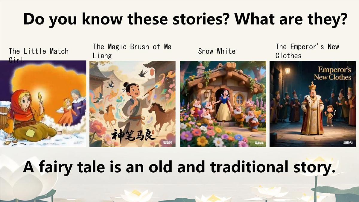 初中 英语 人教版（2024）七年级下册Unit 8 Once upon a Time Section B 课件第4页