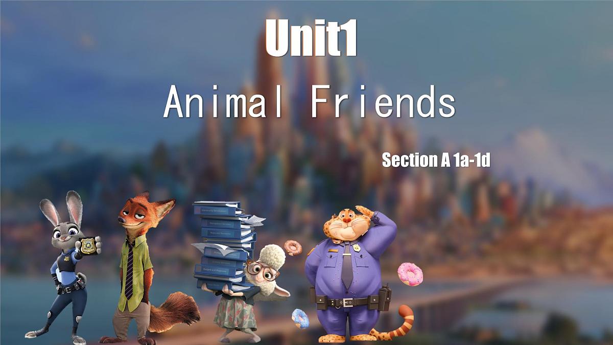 初中 英语 人教版（2024）七年级下册Unit 1   Animal Friends Section A 课件第3页