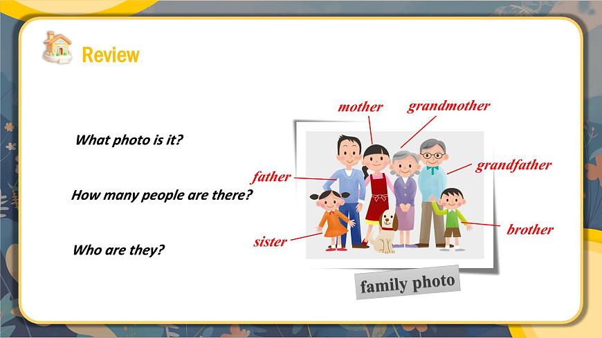 人教2024初中英语七年级上册Unit2Were FamilySectionA 2a-2e第4页