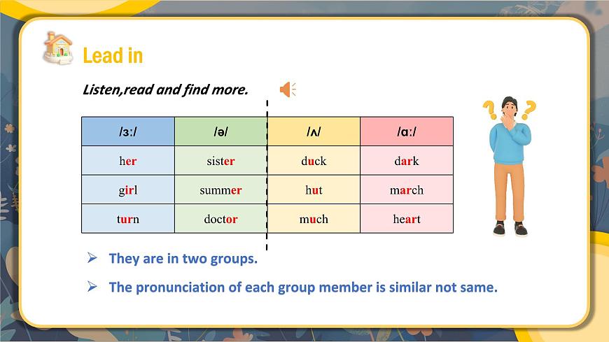 人教2024初中英语七年级上册Unit2Were FamilySectionA Pronunciation第4页