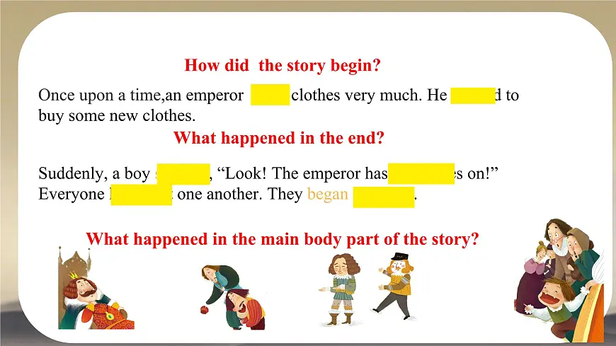 Unit 8 Once upon a Time Section A 2a-2e 课件 2024-2025学年英语人教版7年级下册第6页