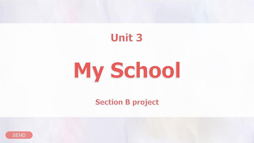 Unit 3 Section B Project 课件-人教版英语七年级上册第1页