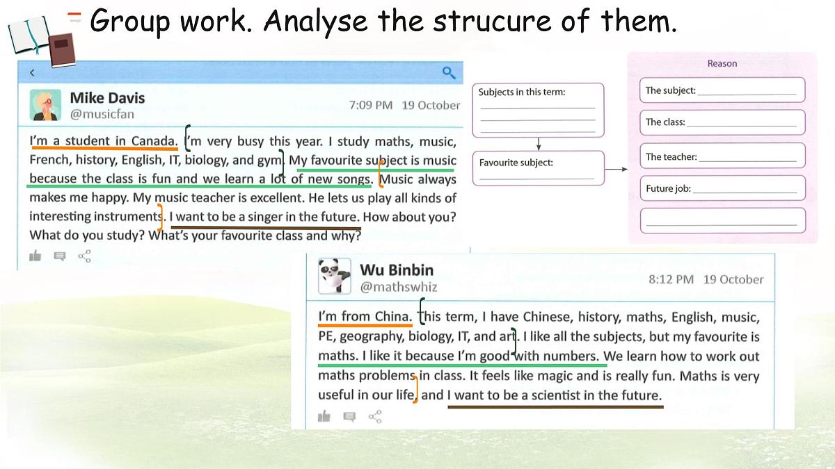 Unit 4 My Favourite Subject Section B (1a~1d) 课件-人教版英语七年级上册第7页