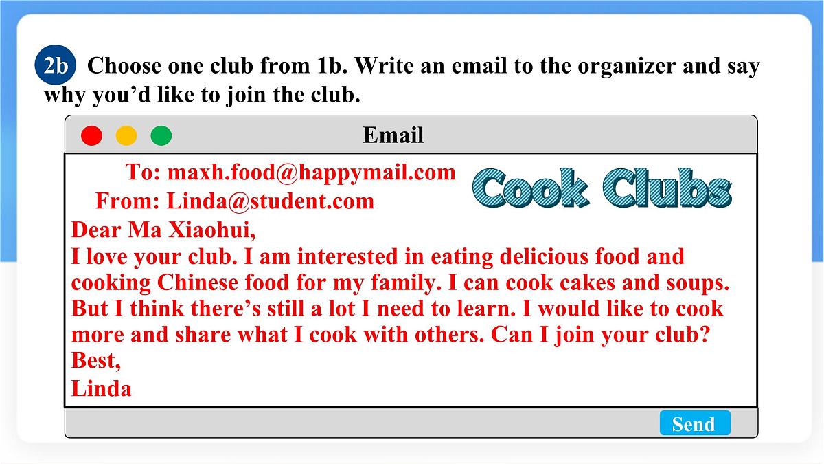 Unit 5 Fun Clubs Section B (2a~Reflecting) 课件-人教版英语七年级上册第8页