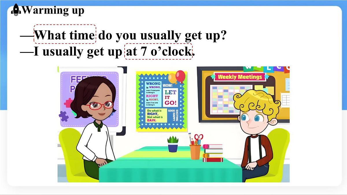 Unit 6 A day in the life Section A (3a~3d) 课件-人教版英语七年级上册第4页