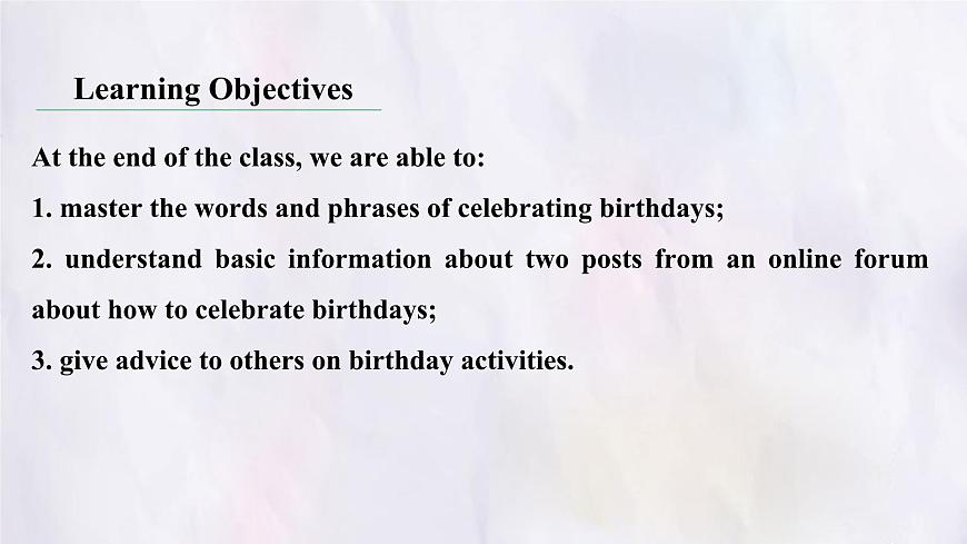 Unit 7 Happy Birthday Section B (1a~1d) 课件-人教版英语七年级上册第2页