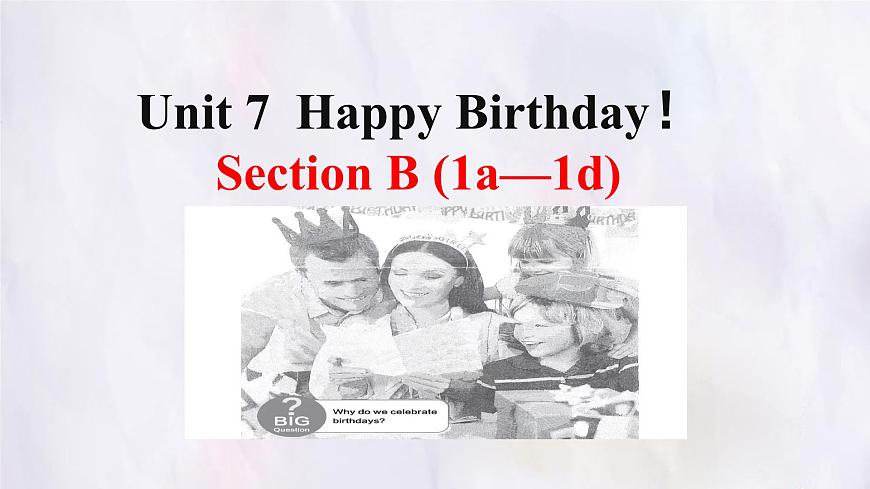 Unit 7 Section B (1a~1d) 课件-人教版英语七年级上册第1页