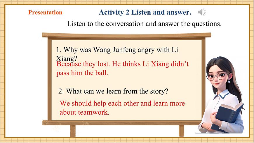 Unit12 Better together（第2课时）Function & Pronunciation.教学课件第7页