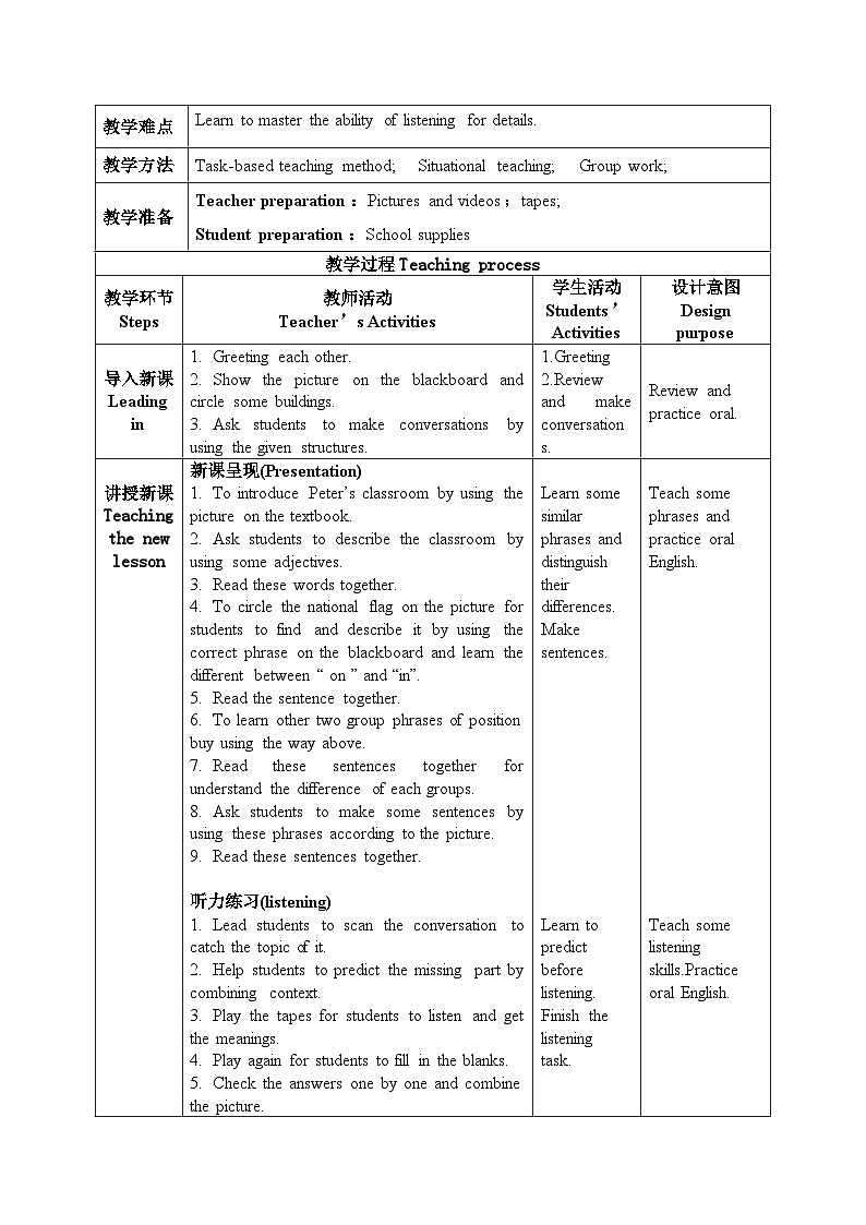 人教2024初中英语七年级上册Unit3My schoolSectionA 2a-2f第2页
