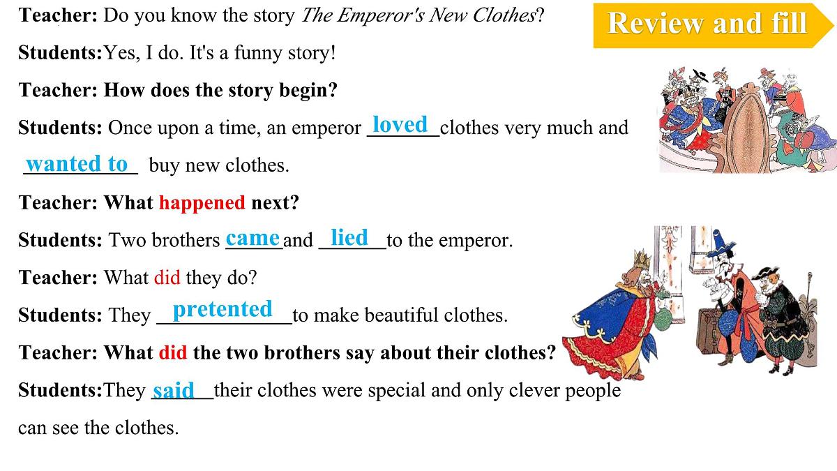 Unit 8 Once upon a Time Section A Grammar Focus 课件 2024-2025学年英语人教版7年级下册第2页