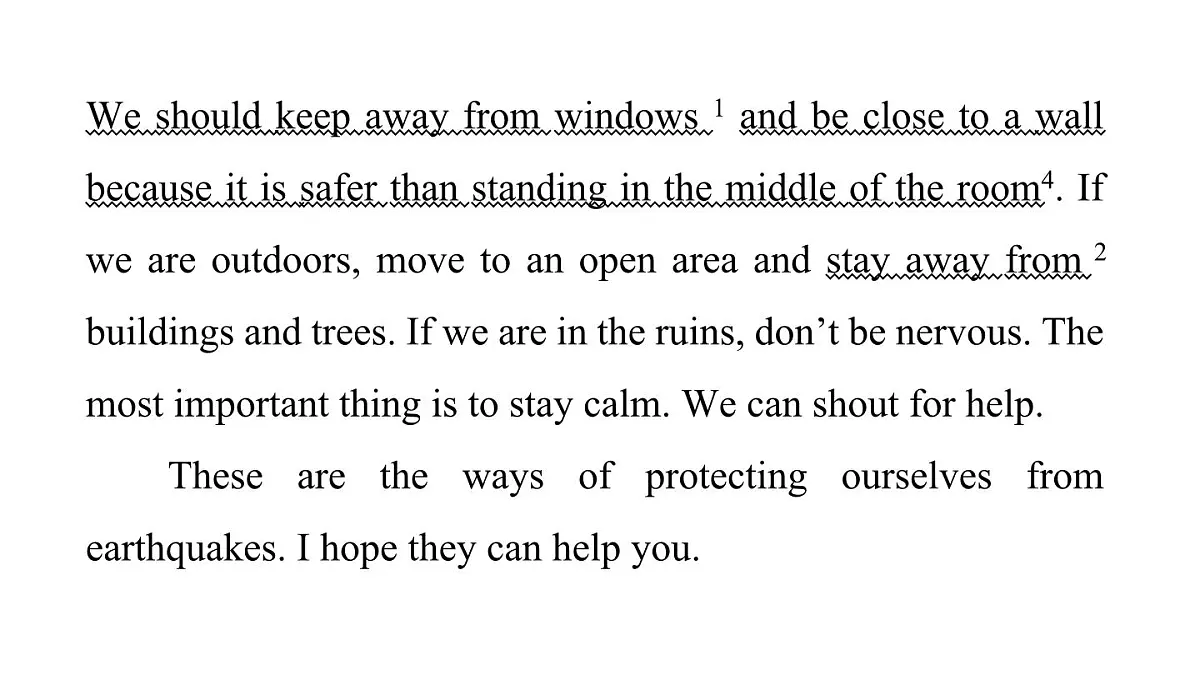 写作提优练第7页