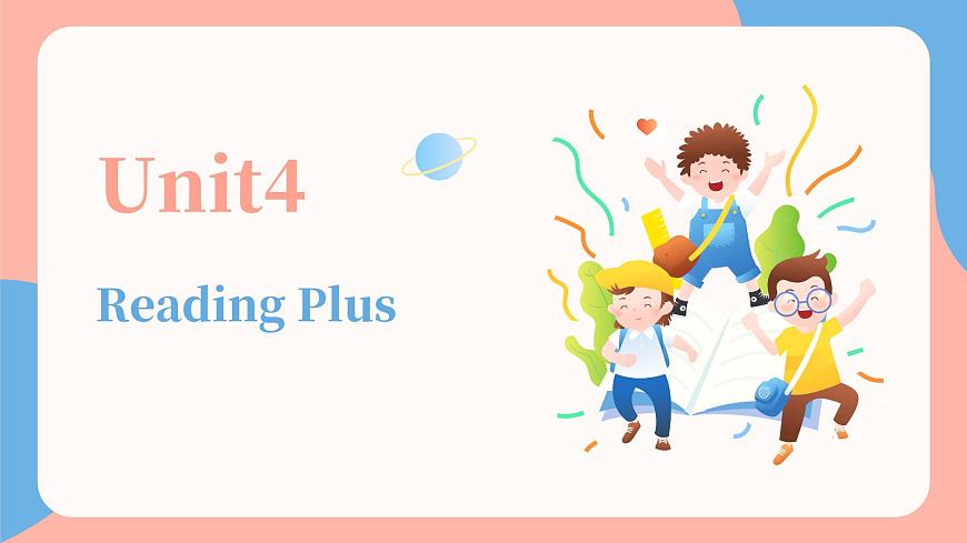Unit4 Reading Plus第1页