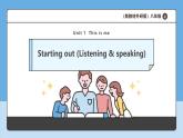 【新課標(biāo)AI賦能教學(xué)】Unit 1 This is me Starting out Listening&speaking新教材外研版八上英語課件