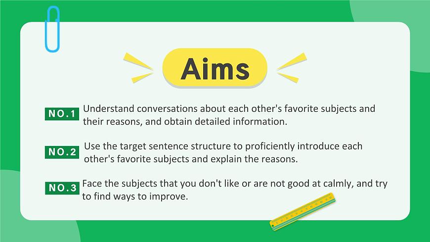 人教2024初中英语七年级上册Unit4My Favorite Subject SectionA2a-2f第2页