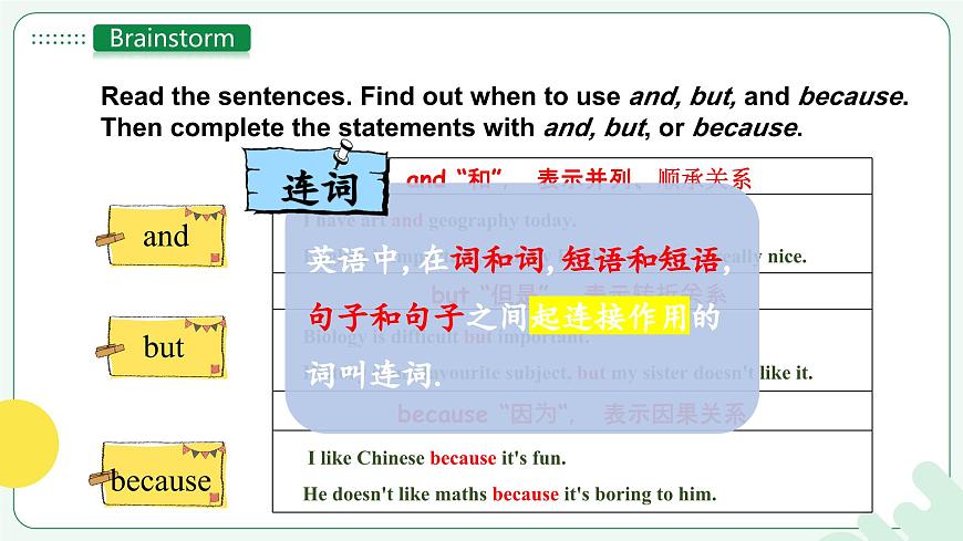 人教2024初中英语七年级上册Unit4My Favorite Subject SectionAGrammar Focus第7页