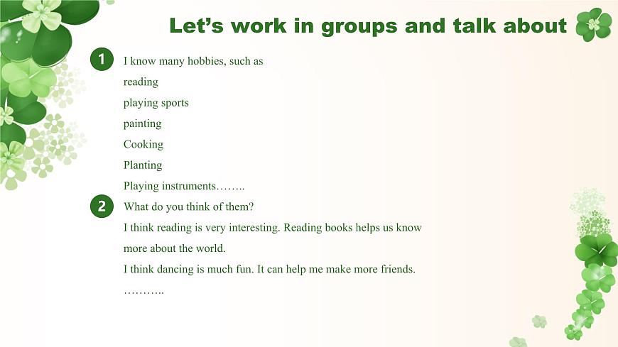 Unit 2 more than fun 课件-2025-2026学年初中英语七年级上册（外研版2024）第8页