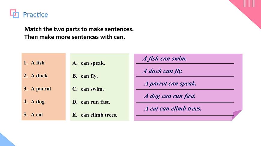 人教2024初中英语七年级上册Unit5Fun Clubs SectionAGrammar Focus第6页