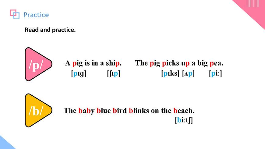 人教2024初中英语七年级上册Unit5Fun Clubs SectionAPronunciation第7页