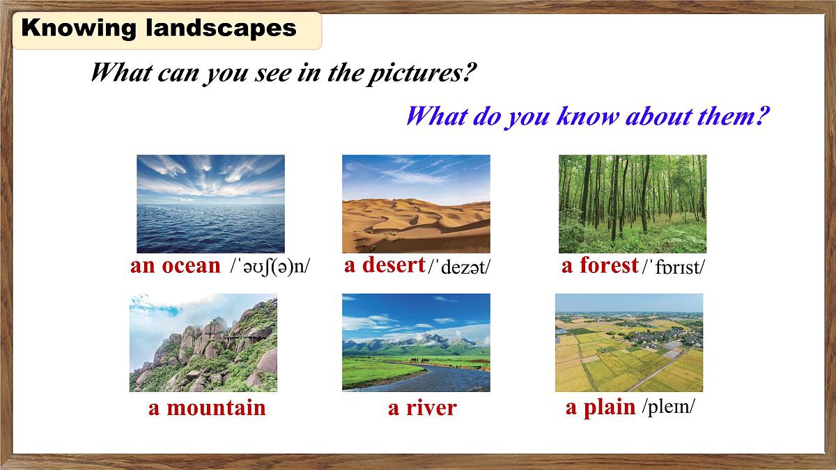 Unit 6 Beautiful landscapes Welcome to the unit 课件 2024-2025学年译林版英语七年级下册第6页