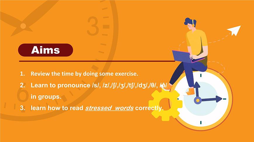 人教2024初中英语七年级上册Unit6A Day in the Life SectionAPronunciation第2页