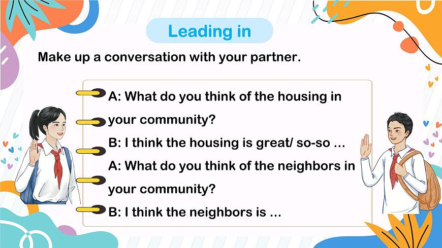 初中英语仁爱版（2024）七年级下册 Unit 10 Lending a Helping Hand Wrapping up the topic Review（教学课件）第6页