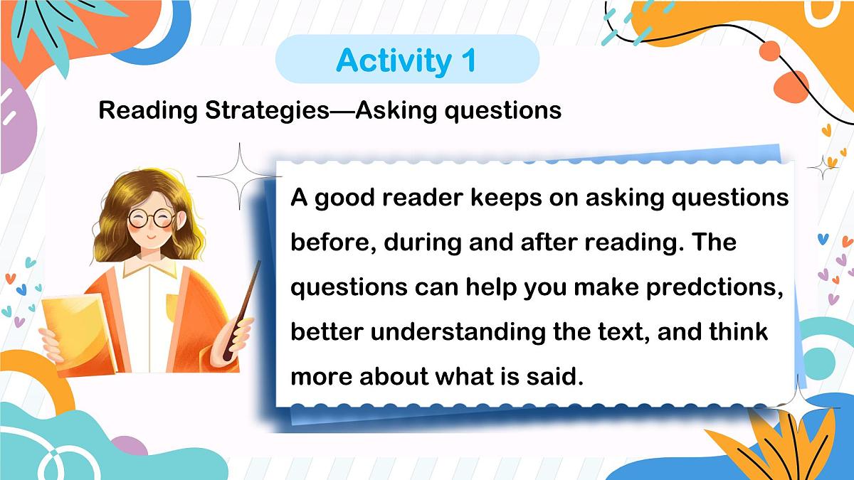 初中英语仁爱版（2024）七年级下册 Unit 11 Rules Matter! Exploring the topic Reading strategies（教学课件）第8页