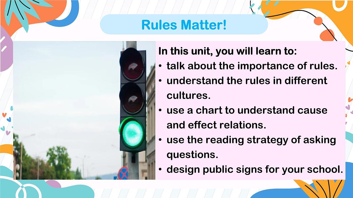 初中英语仁爱版（2024）七年级下册 Unit 11 Rules Matter! Preparing for the Topic Listening & Speaking（教学课件）第4页