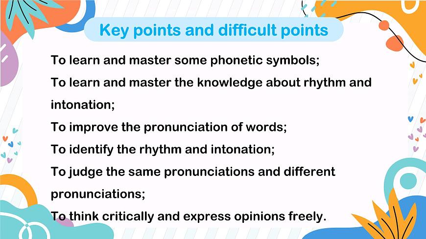 初中英语仁爱版（2024）七年级下册 Unit 11 Rules Matter! Preparing for the Topic Pronunciation（教学课件）第3页