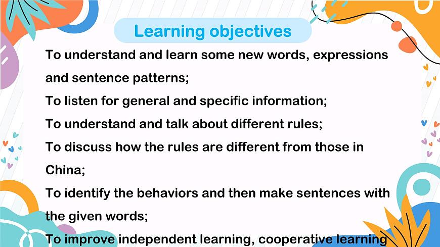 初中英语仁爱版（2024）七年级下册 Unit 11 Rules Matter! Wrapping up the topic Review（教学课件）第2页