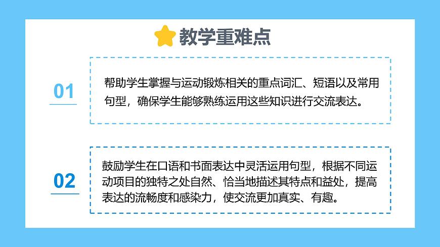 Unit 7 Ways to be healthy Lesson 2 Exercising more—初中英语冀教版（2024）七年级下册（课件）第3页