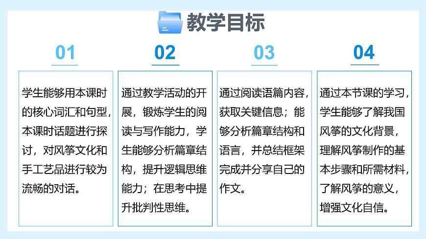 Unit 6 Being creative Lesson 4 Chinese kites—初中英语冀教版（2024）七年级下册（课件）第2页