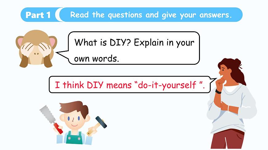 Unit 6 Being creative Lesson 1 Let's DIY!—初中英语冀教版（2024）七年级下册（课件）第6页