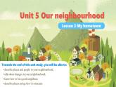 Unit 5 Our neighbourhood Lesson 3 My hometown—初中英語冀教版（2024）七年級下冊（課件）