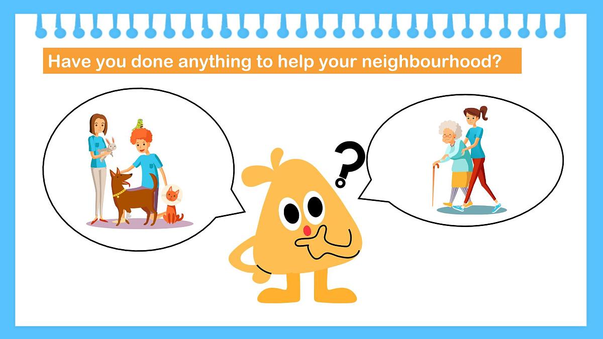 Unit 5 Our neighbourhood Lesson 2 A friendly neighbourhood—初中英语冀教版（2024）七年级下册（课件）第8页