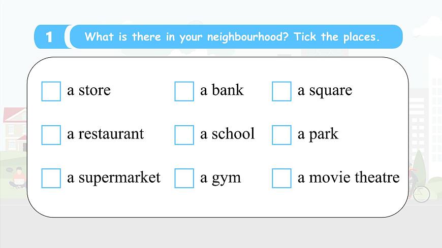 Unit 5 Our neighbourhood Lesson 1 My neighbourhood—初中英语冀教版（2024）七年级下册（课件）第7页