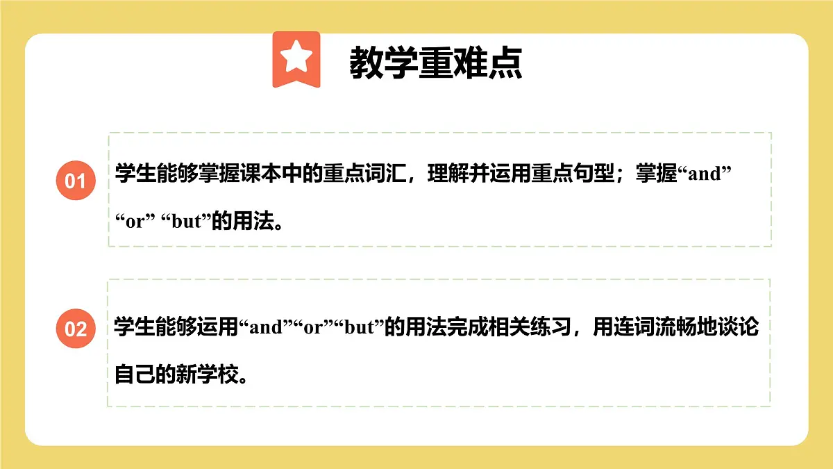 Starter Welcome to junior high! Know your school-外研版（2024）七年级上册（课件）第3页