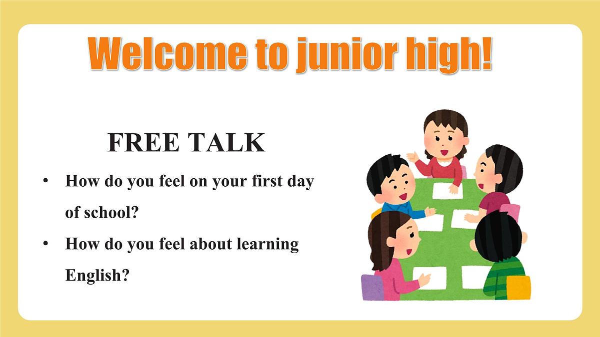 Starter Welcome to junior high! Get ready-外研版（2024）七年级上册（课件）第5页